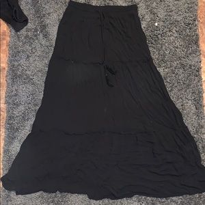 Black Long Skirt